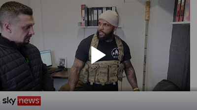 Ukraine invasion: The Brits volunteering to go to Ukraine and fight the Russians Ukraine invasion: The Brits volunteering to go to Ukraine and fight the Russians